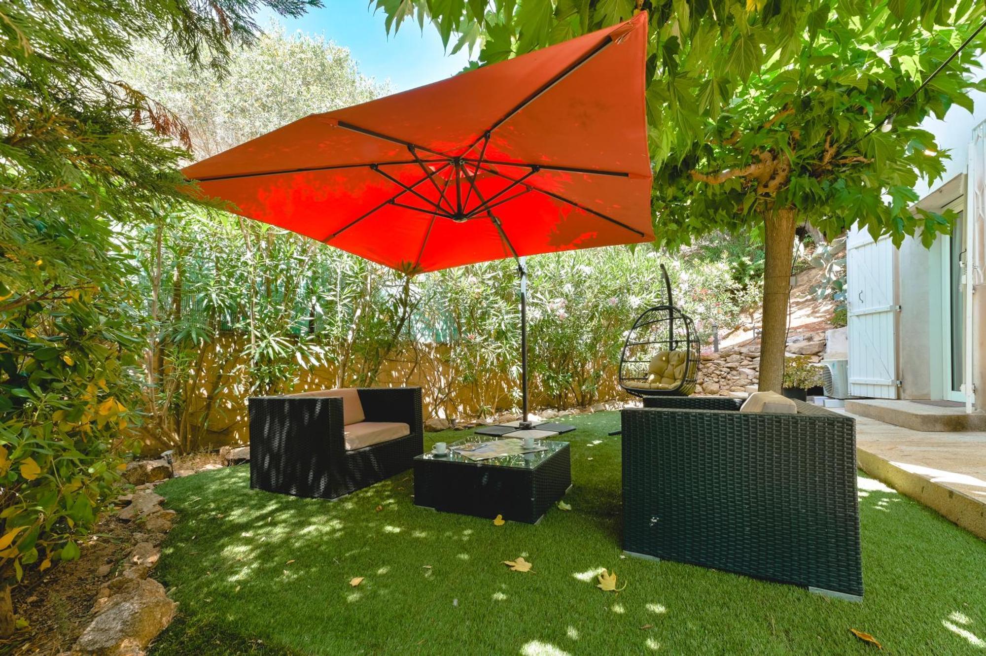 Appartement jardinet à 5 min des plages- Sanguinaires -Ajaccio Ajaccio  Extérieur photo